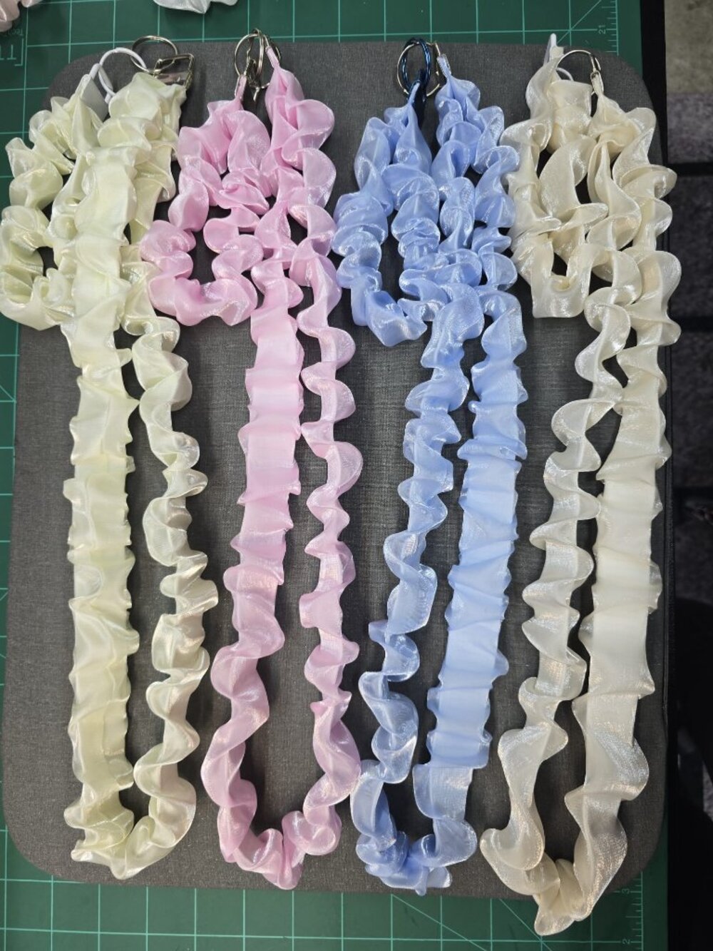 Crunchy Lanyard with key chain